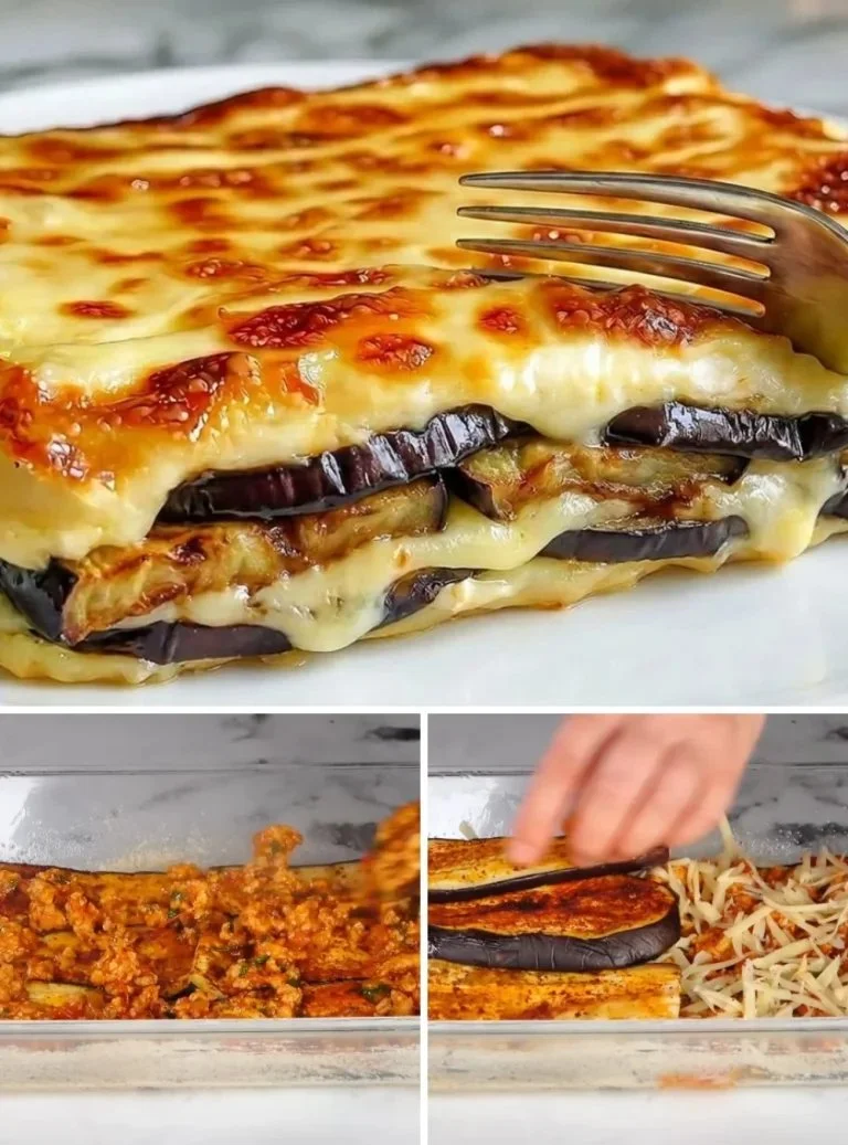 Heerlijke aubergine ovenschotel uit de oven, perfect voor beginners