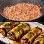 Gevulde aubergines met smaakvolle vulling voor een smakelijk gerecht