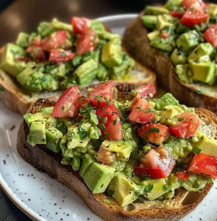 Avocadotoast met tomaten, een gezonde en smaakvolle maaltijd