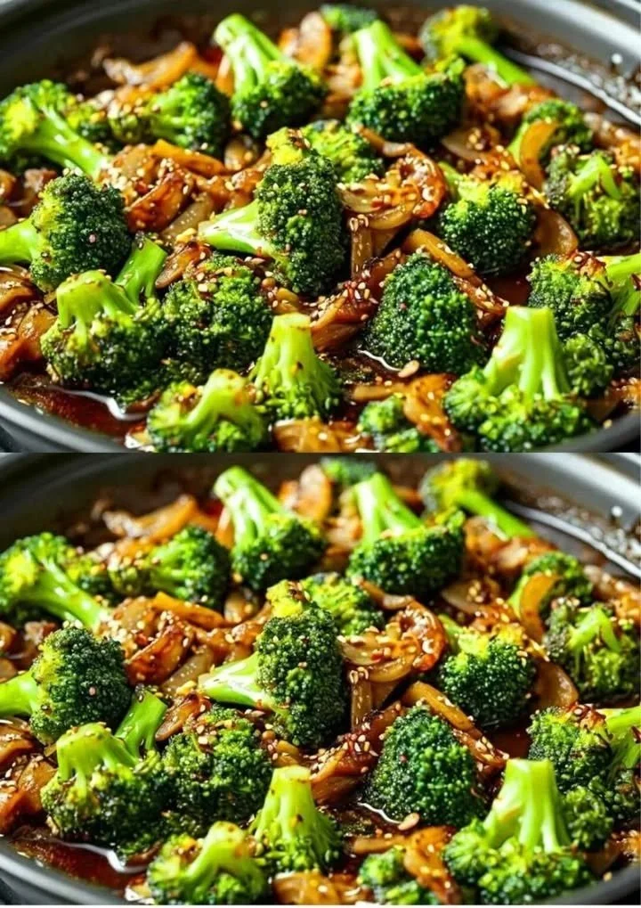 Gezonde broccoli roerbakschotel met groenten en kruiden