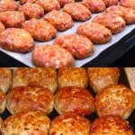 Gezonde gehaktballetjes uit de oven met een krokante korst