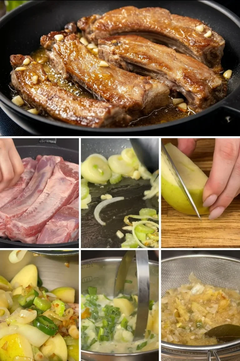 Heerlijke geheime ribs bereid met speciale kruiden en marinades