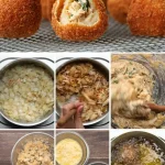 Zelfgemaakte Braziliaanse Coxinha, knapperige kipkroketten op een bord