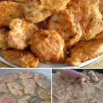 Gepaneerde kippenfilet, knapperig en sappig, geserveerd met salade.