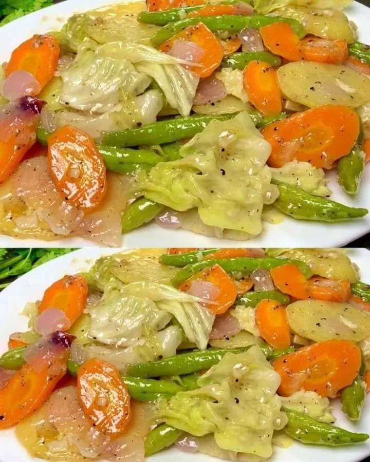 Gezond groente roerbakrecept met verse ingrediënten en kleurrijke groenten