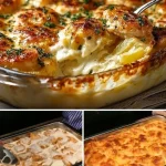 Huisgemaakte kippen casserole met groenten en kaas, eenvoudig recept