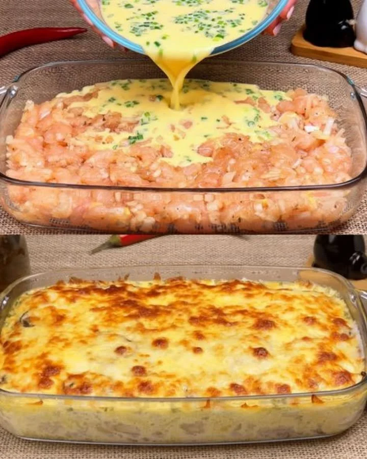 Kip met ui en room, een eenvoudig en smaakvol diner recept