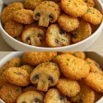 Knapperige champignons klaar in een pan, ideaal bij elk gerecht