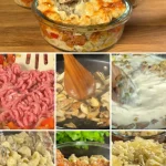 Heerlijke pasta casserole met kaas en groenten voor een perfecte maaltijd
