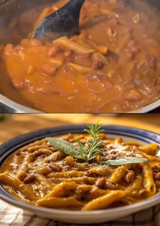 Heerlijke Ribollita, Toscaanse groentesoep met brood en bonen.