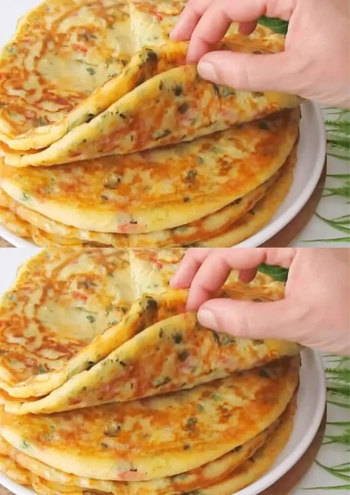Snelle kaas-knoflookpannenkoekjes, een heerlijke hartige snack