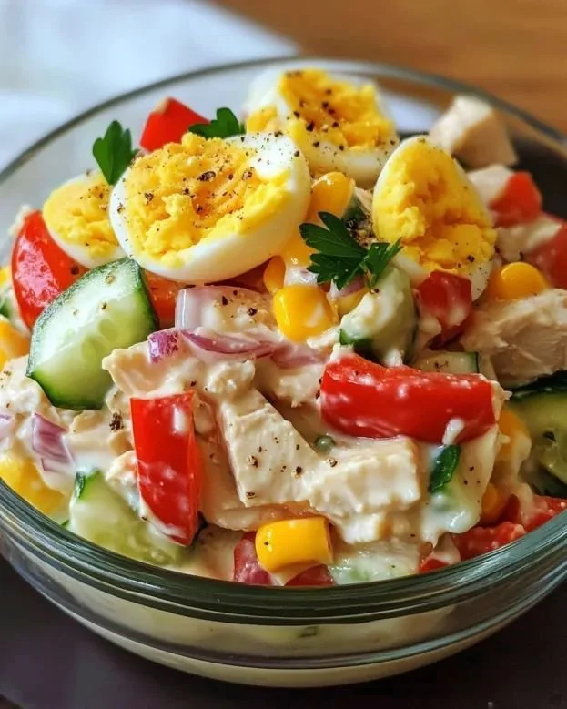 Gezonde en smaakvolle mediterrane tonijn-eiersalade