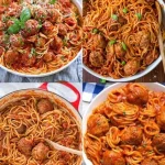 Snelle spaghetti met gehaktballen - eenvoudig recept binnen 30 minuten