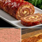 Heerlijk vleesbrood recept met diverse kruiden en ingrediënten.