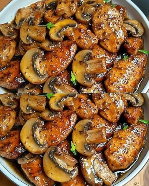 Aziatisch kip-champignon recept met een explosie van smaken