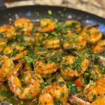 Garnalen met chimichurri, een eenvoudig en smakelijk recept
