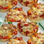 Heerlijke pizzabroodjes met ham, perfect voor een snelle snack