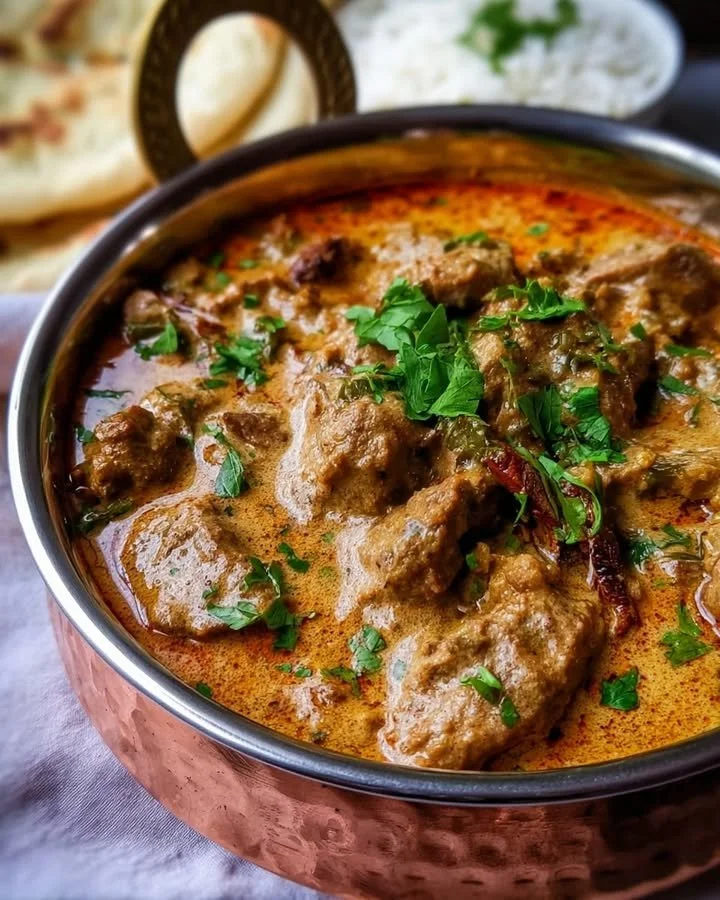 Romige Mughlai lamskali, een heerlijk lamsgerecht