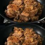 Recept voor sappige kip in champignonsaus met smakelijke ingrediënten
