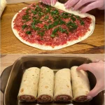 Verse tortilla's met ingrediënten voor een smakelijk gerecht.