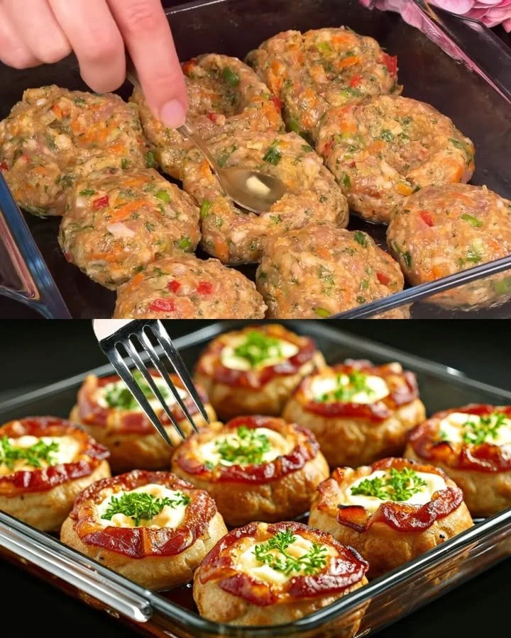 Heerlijke verwenpasteitjes volgens een eenvoudig recept.