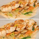 Coquilles met prei fondue recept