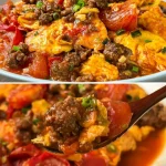 Eenvoudig recept voor gehakt met tomaat en eieren