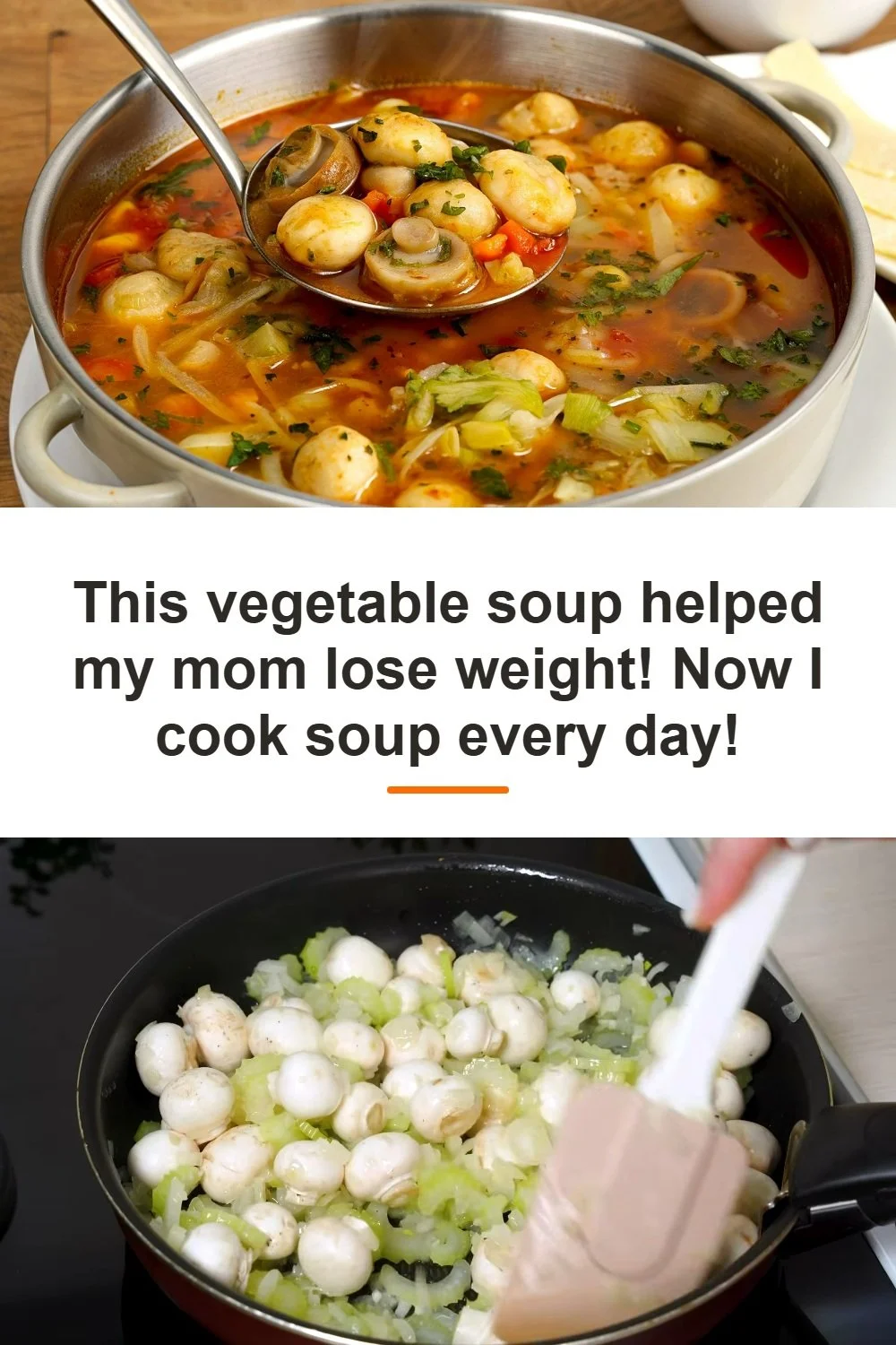 Bowl of homemade Gemüsesuppe filled with fresh vegetables