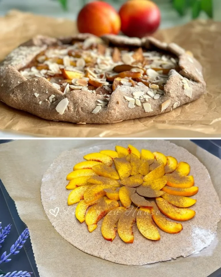 Gezonde galette met verse ingrediënten en kleurrijke toppings