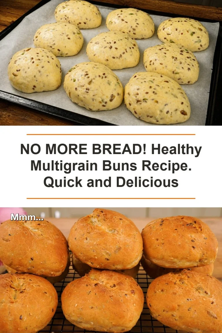 Homemade healthy multigrain rolls on a wooden table
