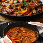 Runderreepjes in romige saus, makkelijk te bereiden gerecht