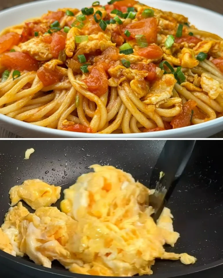 Snel en makkelijk recept voor Tomaten en Ei Noedels