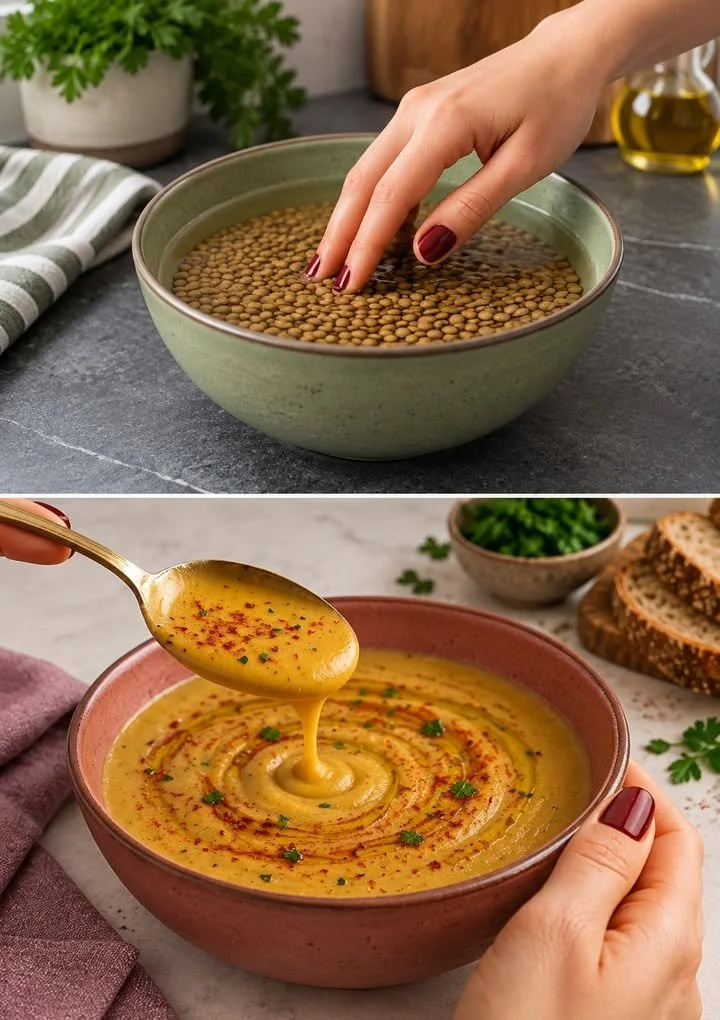 Turkse linzen soep recept voor beginners met linzen en kruiden