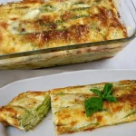 Zucchine schotel met eieren en kaas recept